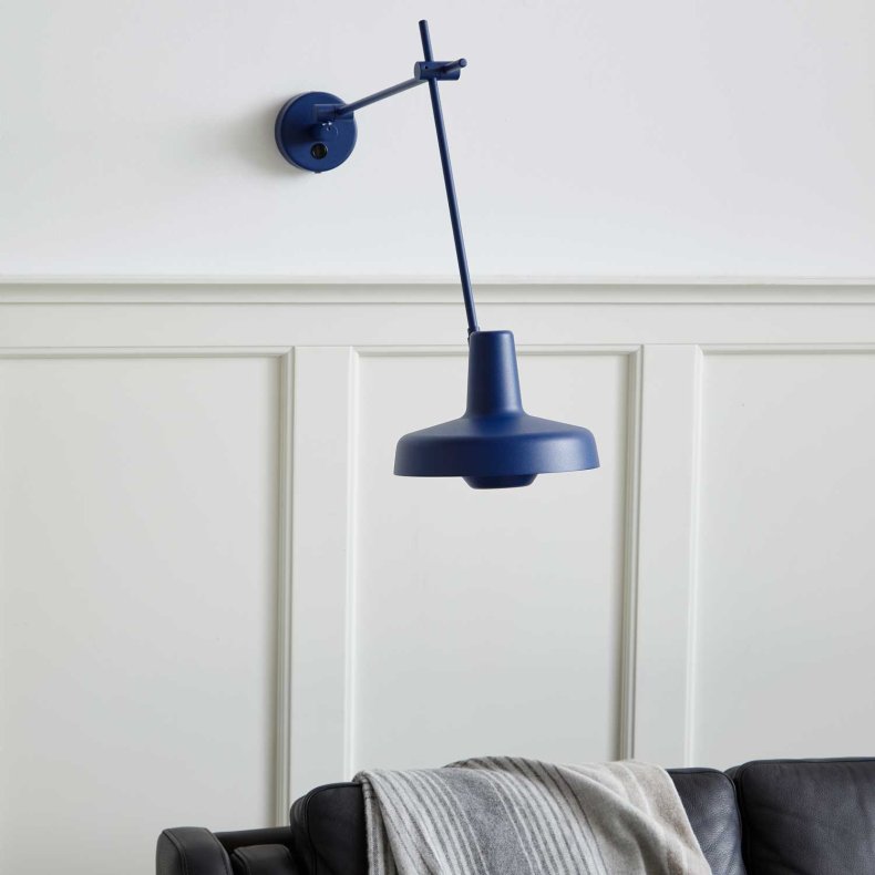 Arigato Blue Wall Light By Grupa Lampefeber