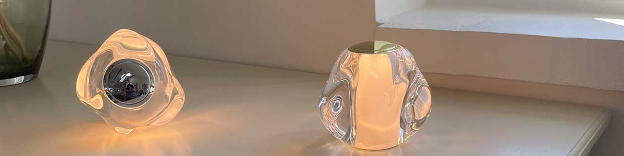 Bordlamper uden ledning