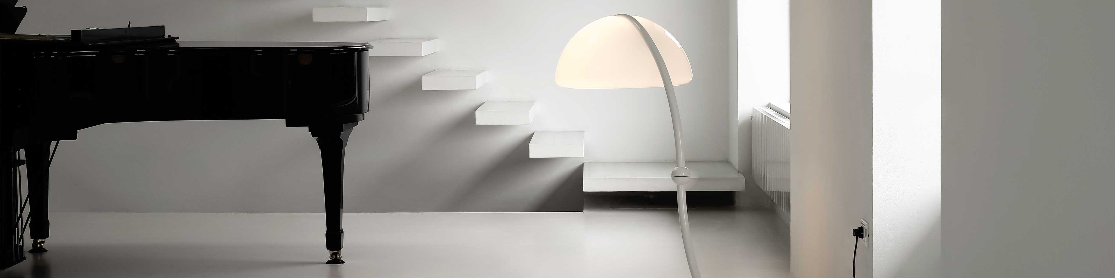 White Floor Lamps