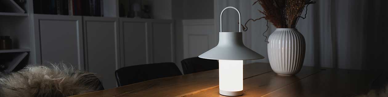 Store bordlamper