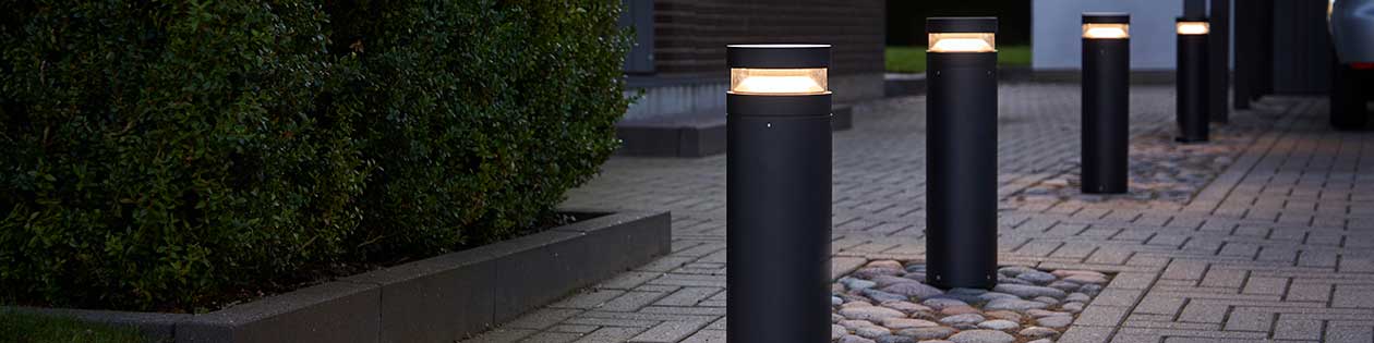 Udendørs standerlamper