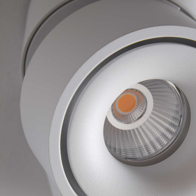 Aim Spot Single white Ceiling/Wall Spotlight