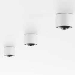 Air C Hvid/Sort Loftlampe