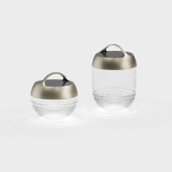 Aqu S guld IP65 Batterilampe