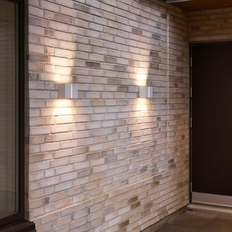 Ask IP65 vit V&auml;gglampa