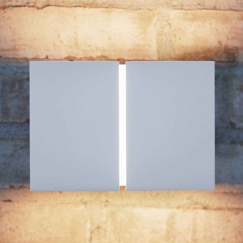 Ask IP65 vit V&auml;gglampa