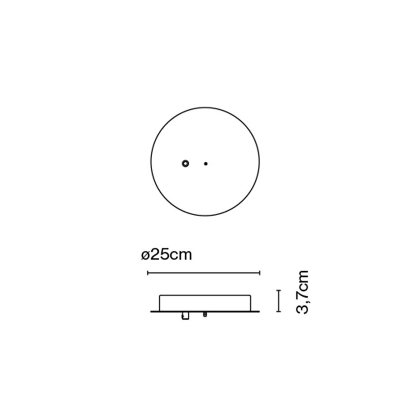 50W Circular Triac Baldakin