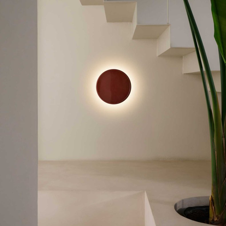 Caramel Terracotta Brun Vglampe