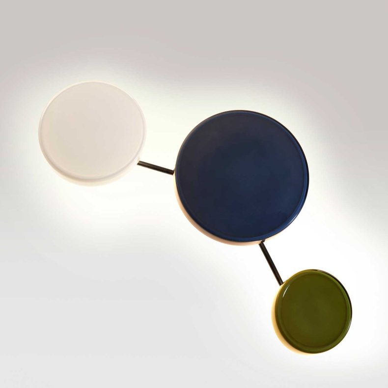 Caramel Hvit Vegglampe