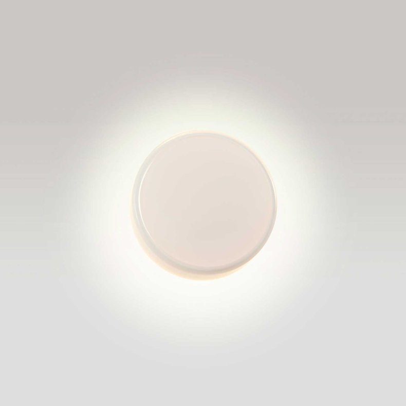 Caramel Hvit Vegglampe