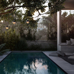 Cherry Bubbls powerbank black Pendant Light