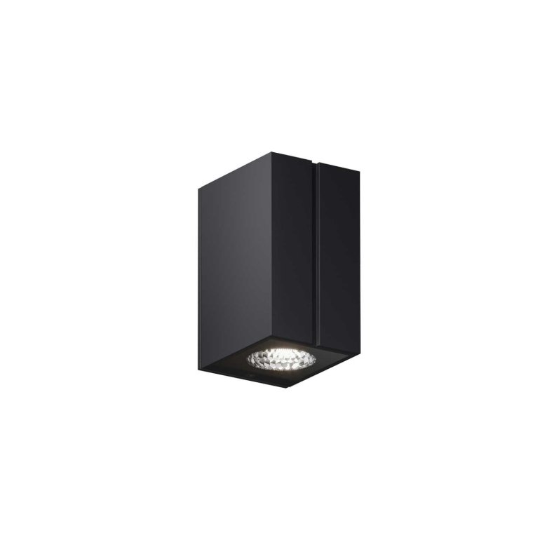 Cut One black Outdoor Wall Light