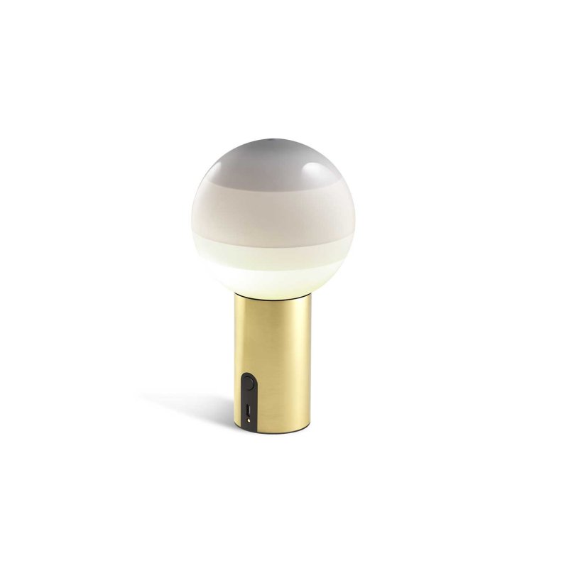Dipping Light white Portable Table Lamp