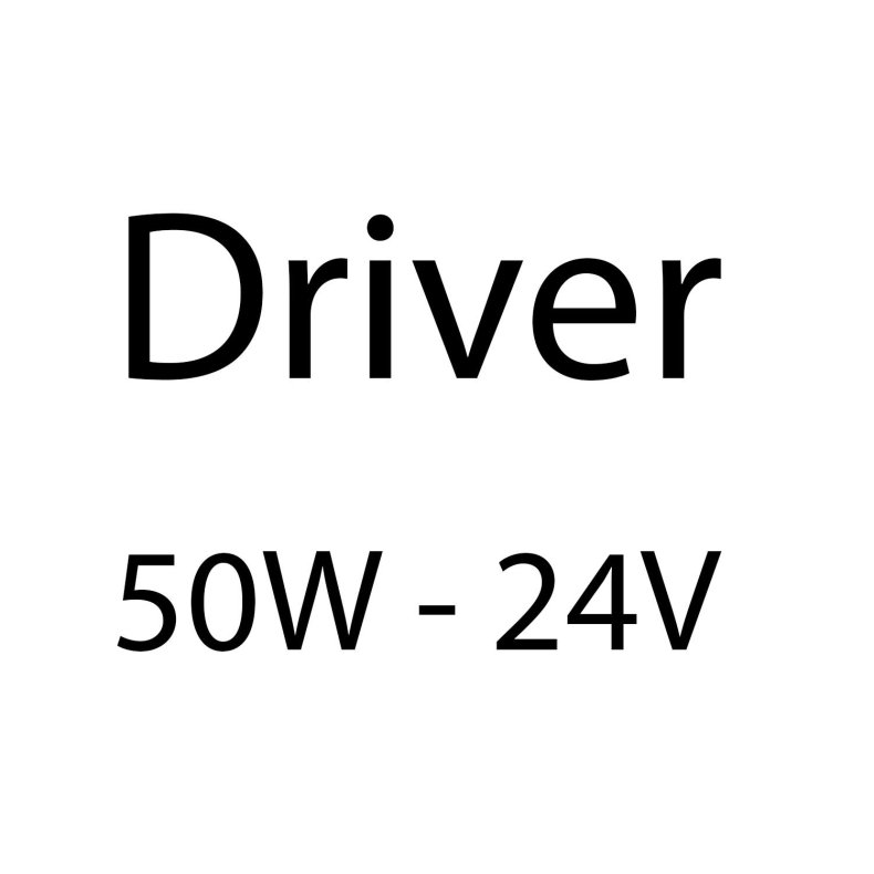 Driver 50W - 24V (Phase cut dimm.)