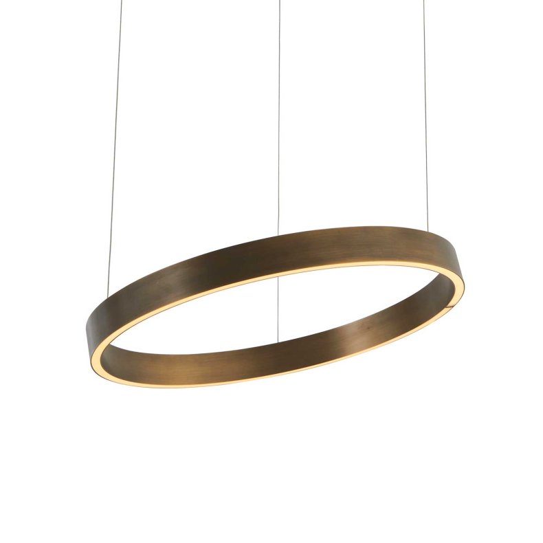 EOS 360 LARGE Matt Brass Pendant Light