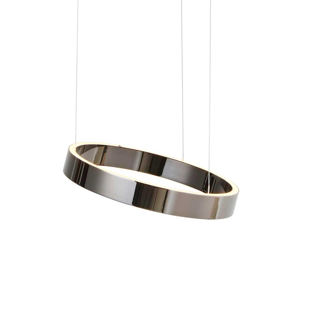 EOS 360 SMALL gun metal Pendant Light - Lampefeber
