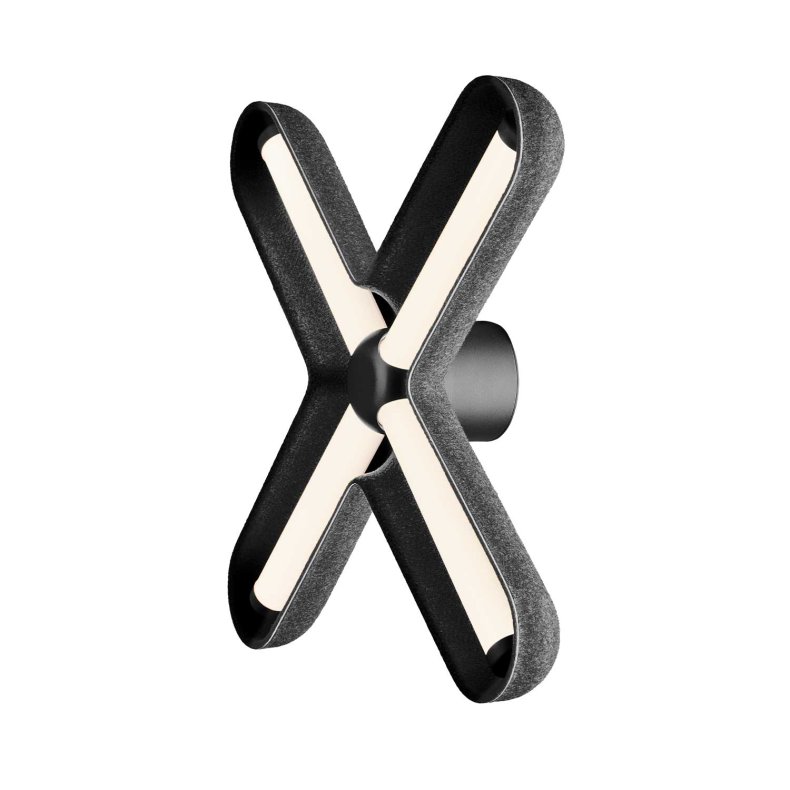 FUZZ Wall Black/Black Wall Light