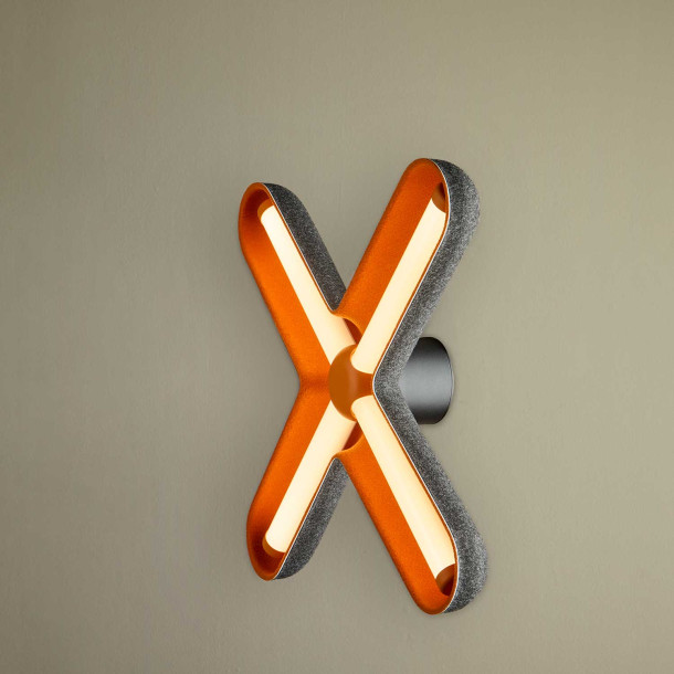 FUZZ Wall Black/Orange