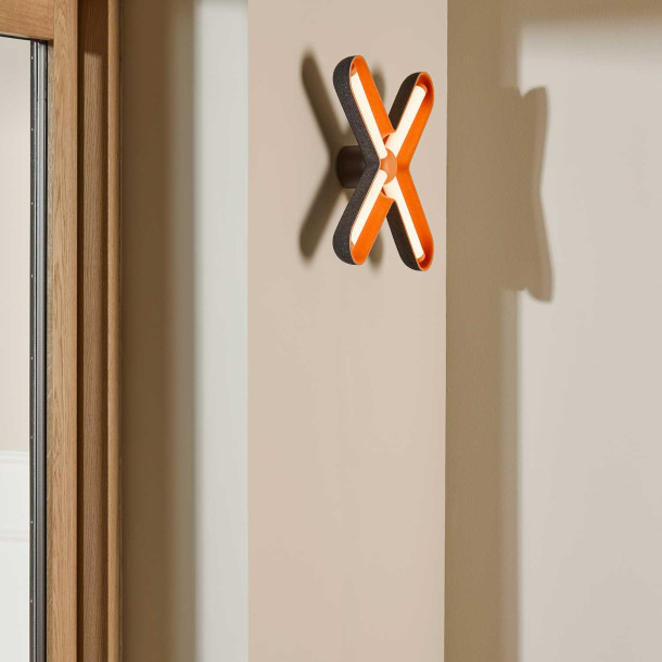 FUZZ Wall Black/Orange