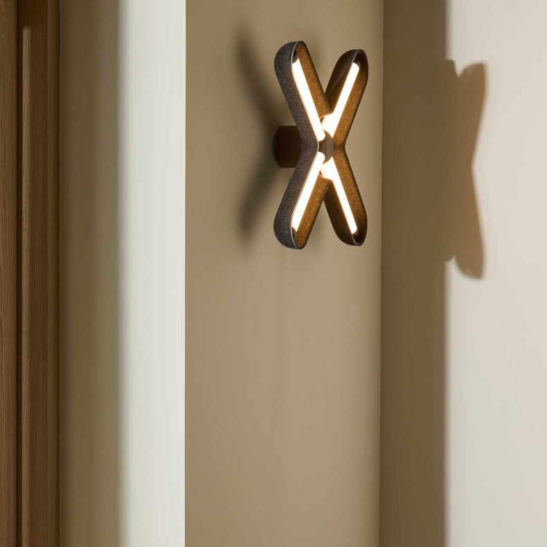 FUZZ Wall Black/Black Wall Light