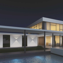 Frey IP65 Hvid Vglampe