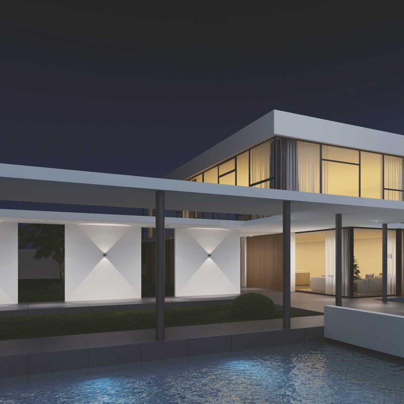 Frey IP65 Hvid Vglampe