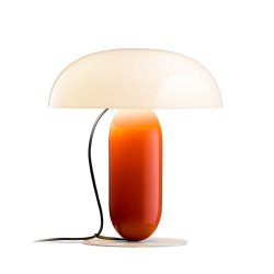 Gambosa Opal-Orange Table Lamp