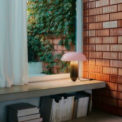 Gambosa Pink-Brown grey Table Lamp