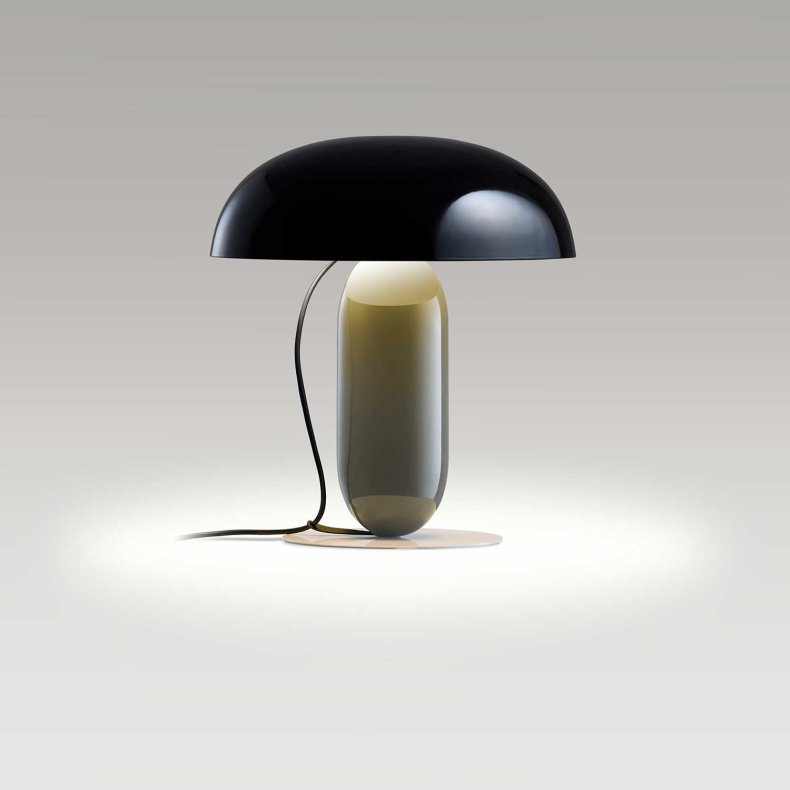 Gambosa Black-Brown grey Table Lamp