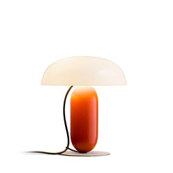 Gambosa Opal-Orange Table Lamp