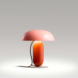 Gambosa Pink-Orange Table Lamp