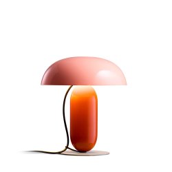 Gambosa Pink-Orange Table Lamp