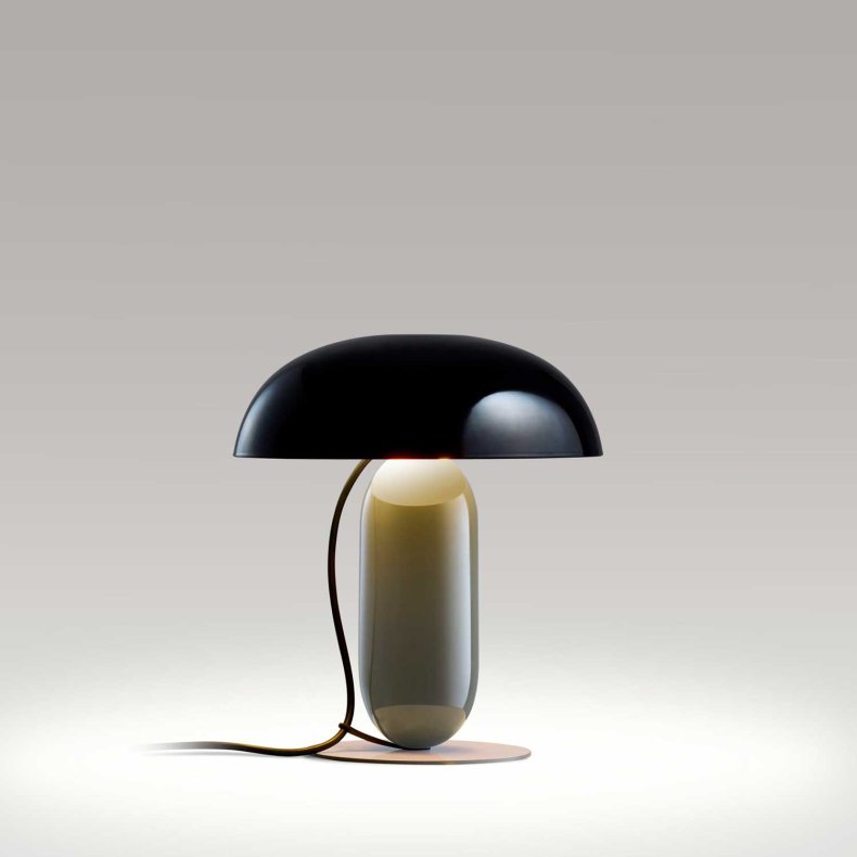 Gambosa Black-Brown grey Table Lamp