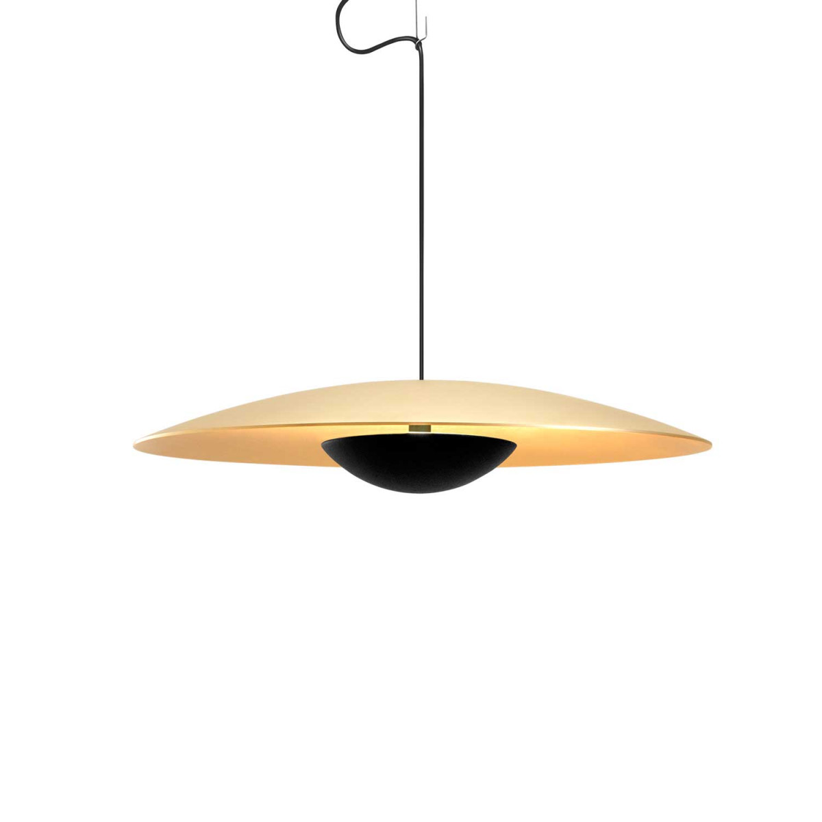 Ginger pendant light in brass - Lampefeber