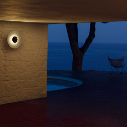 Ginger C hvit Utendrs Vegglampe