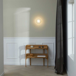 Glow Matt Gull Vegglampe