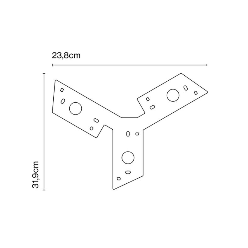 Domus Mounting Plate x 3
