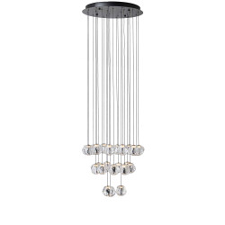 ICE BALL 24 Cluster Pendant Light