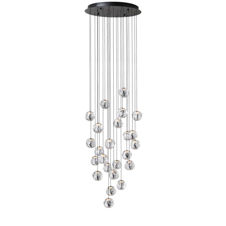 ICE BALL 24 Cluster Pendant Light