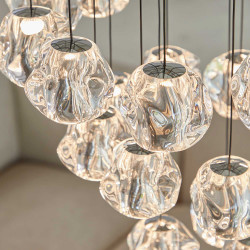 ICE BALL 24 Cluster Pendant Light