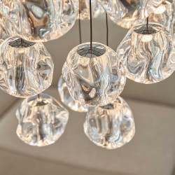 ICE BALL 24 Cluster Pendant Light