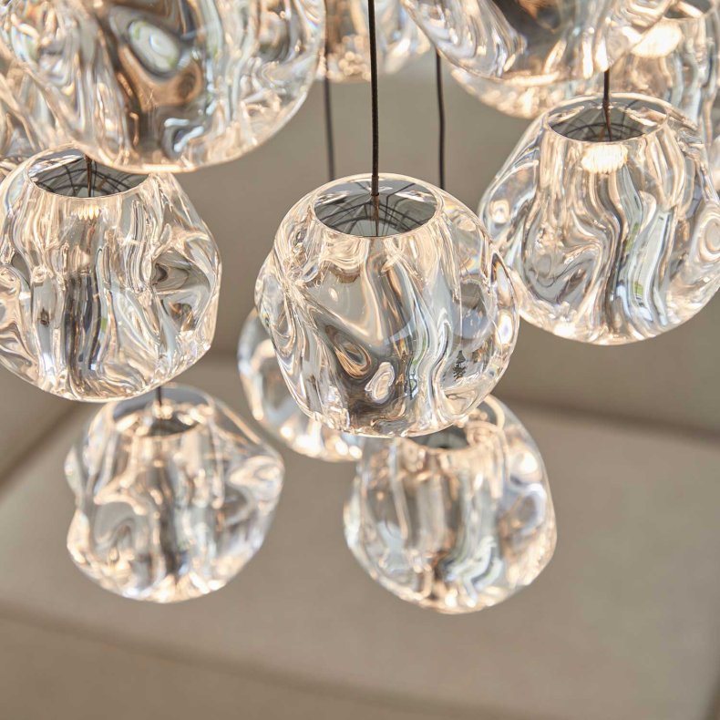 ICE BALL 24 Cluster Pendant Light