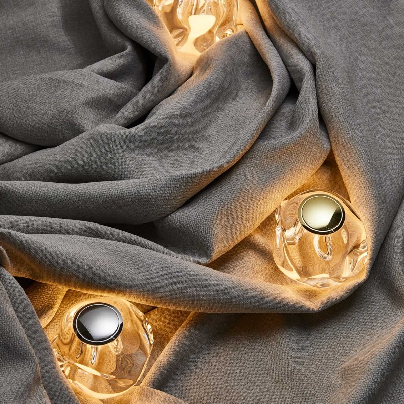 ICE BALL Gold Table Lamp