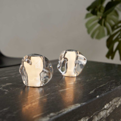 ICE BALL Krom Bordlampe