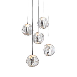 ICE BALL 5 Cluster Pendant Light