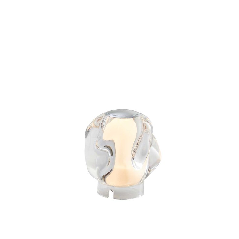 ICE BALL Krom Bordlampe
