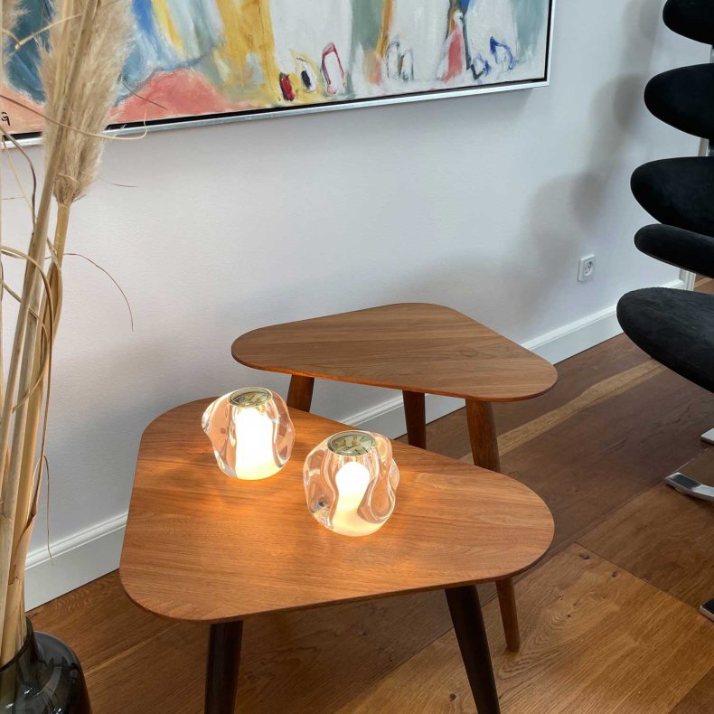 ICE BALL Gold Table Lamp