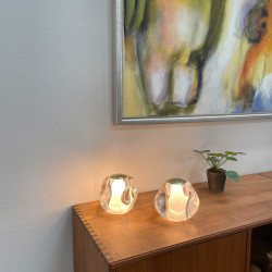 ICE BALL Gold Table Lamp