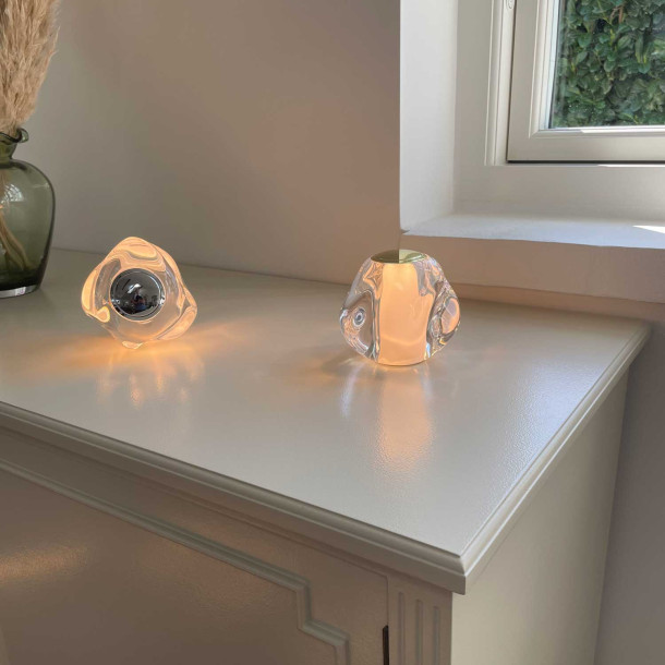 ICE BALL Table Chrome