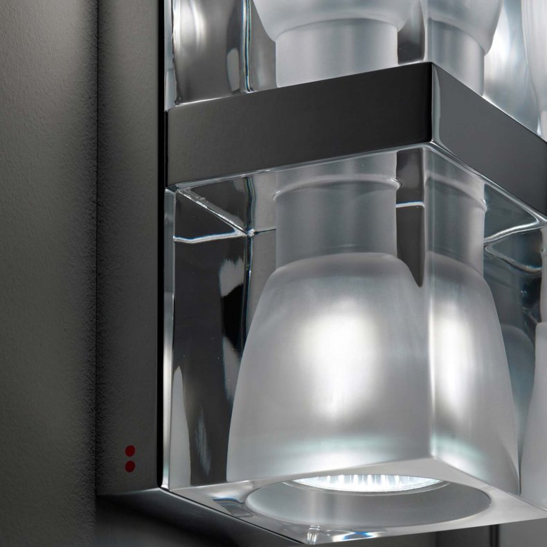 Ice Cube Dobbel Vegglampe